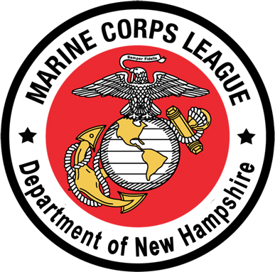 Marine Corps League Department of New Hampshire logo patch