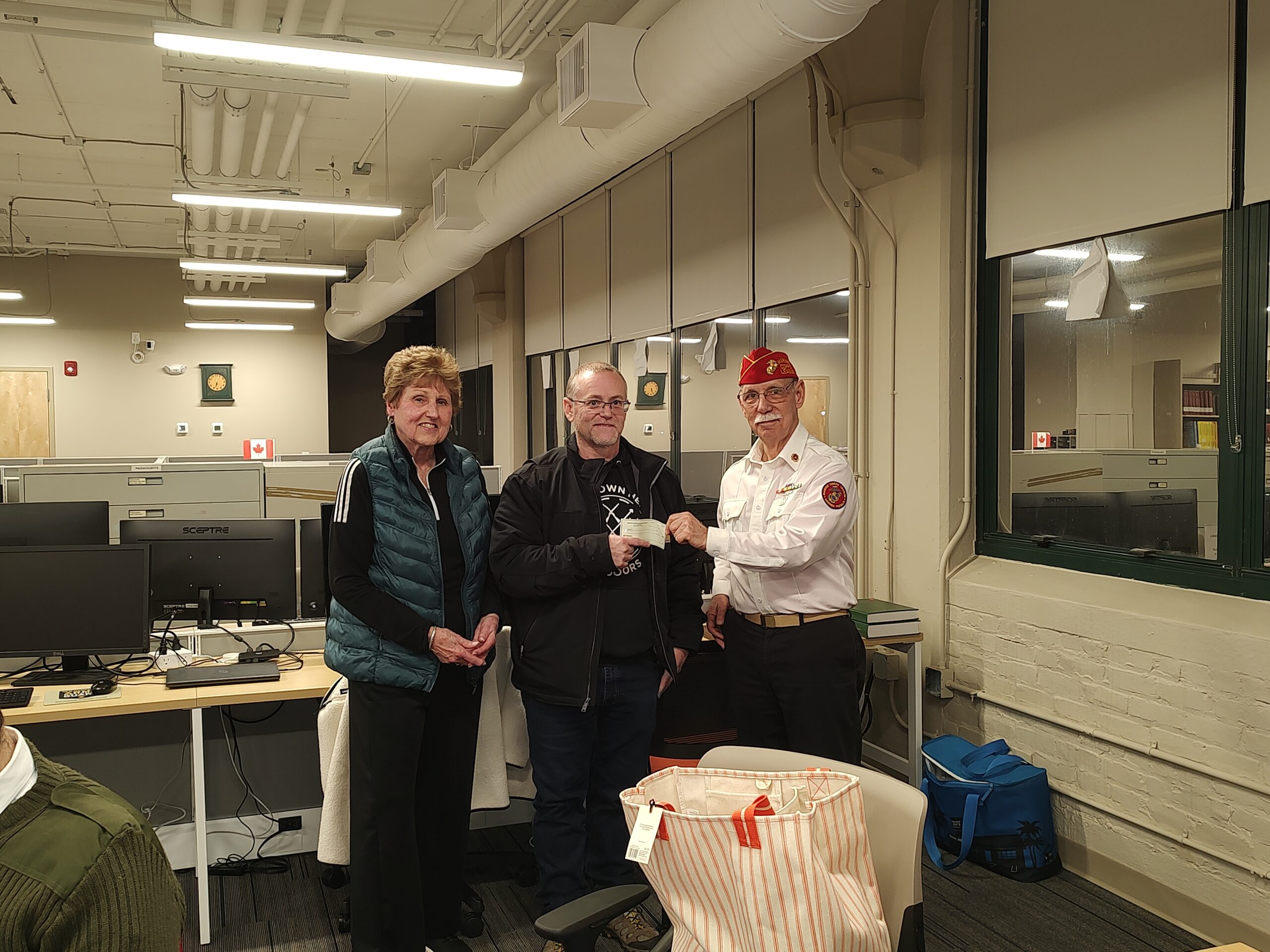 Hometown Hero Outdoors Check Presentation