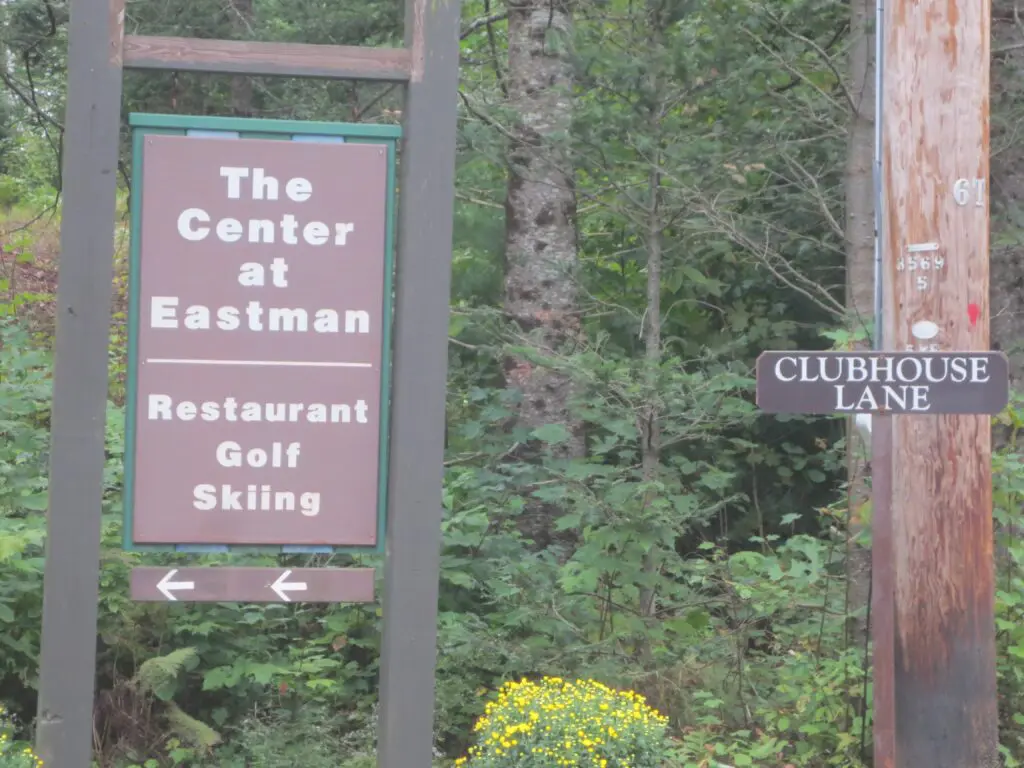 Center at Eastman sign
